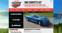 Desktop Screenshot of gmccorvetteset.com